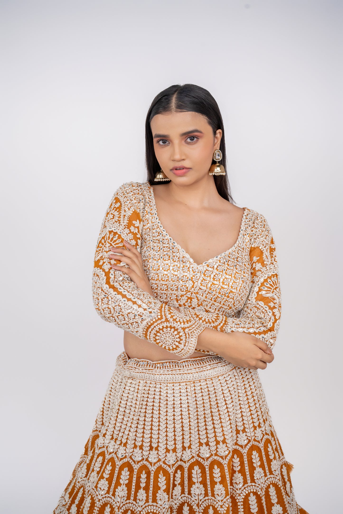 mustard yellow design with designer look