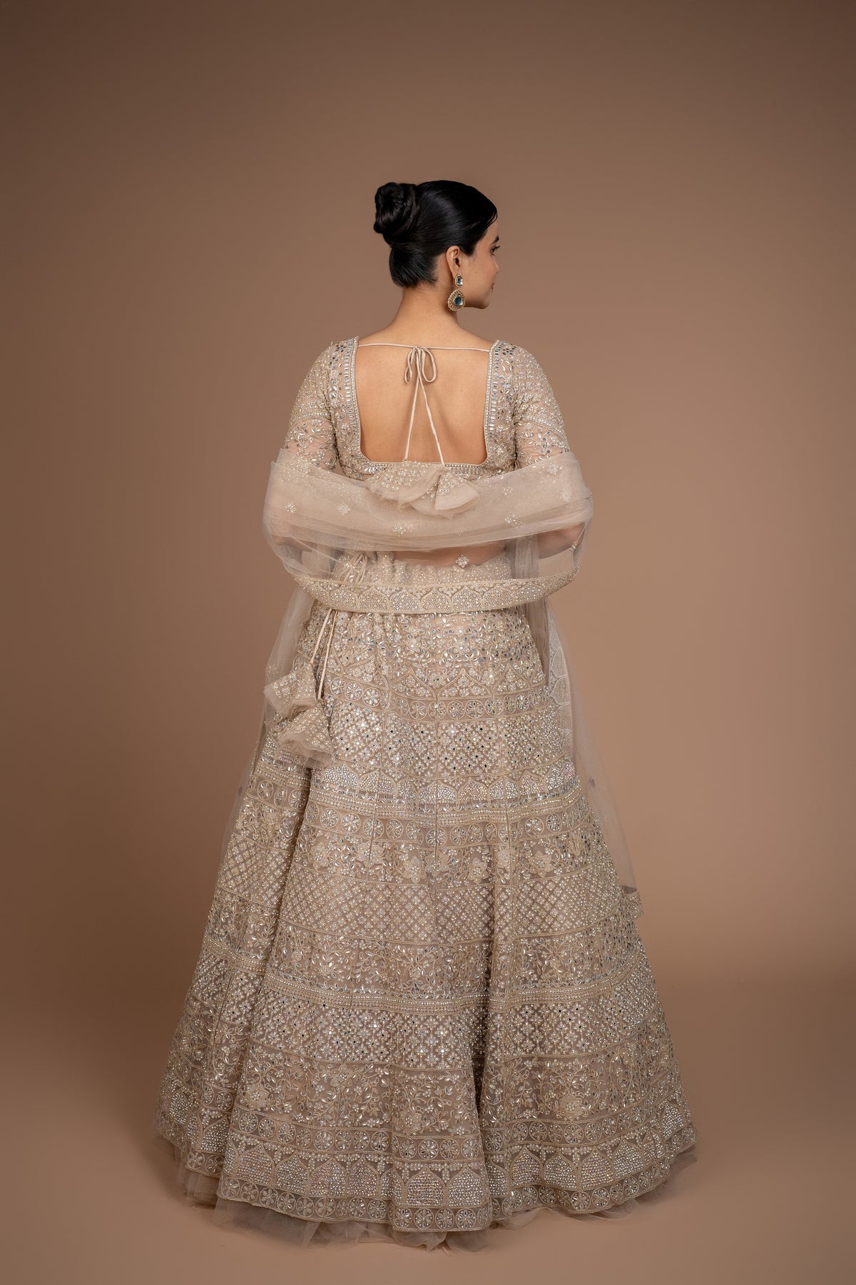 golden lehenga