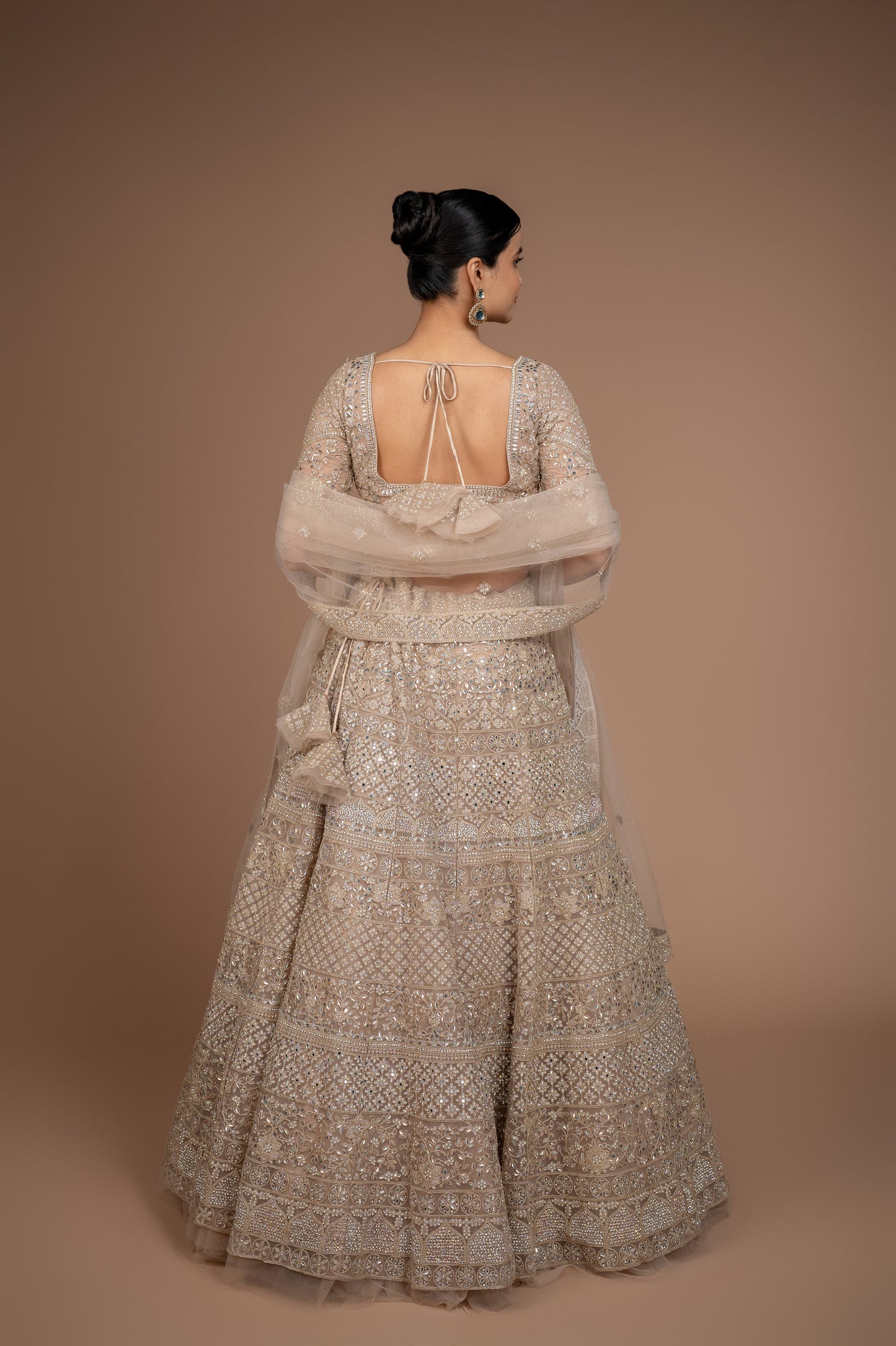 golden lehenga