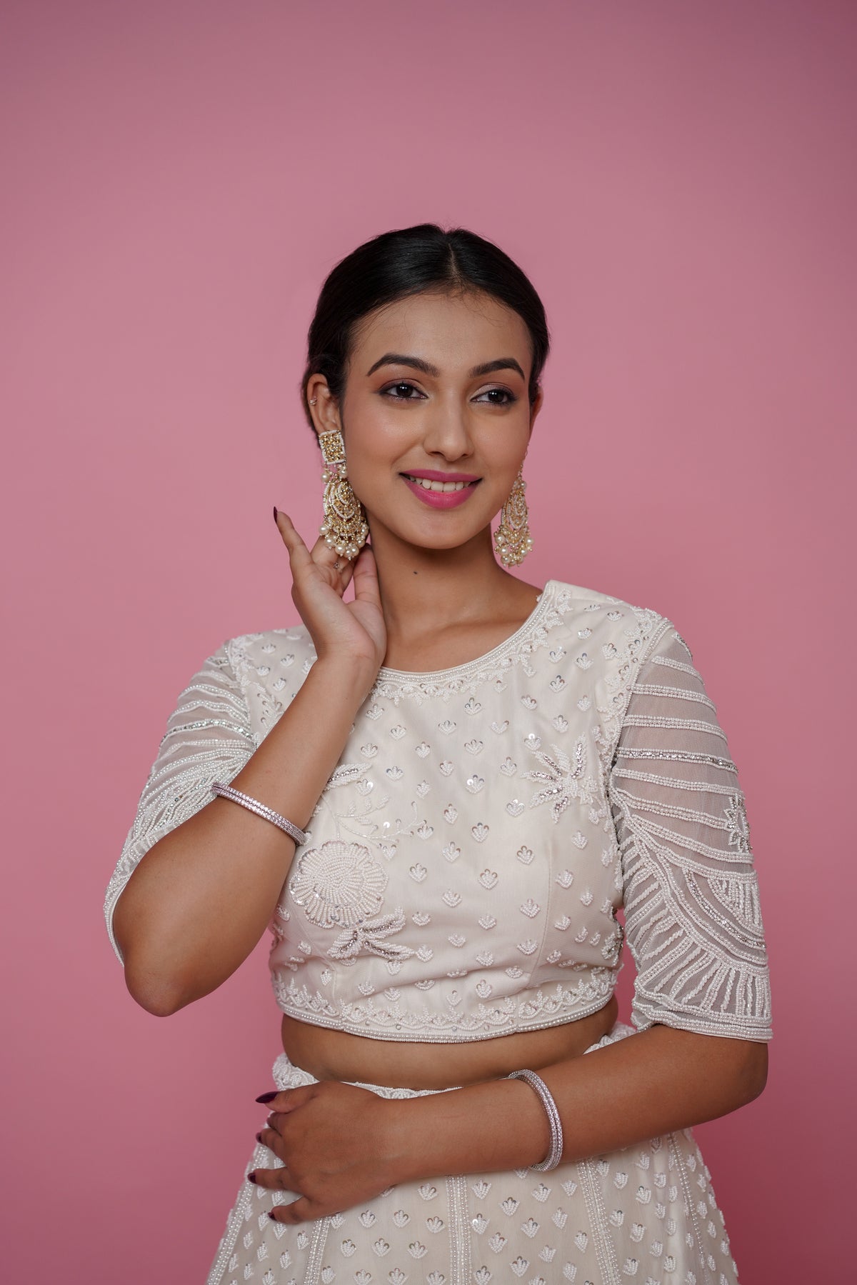 white bridal lehenga is all you need for bridestobe