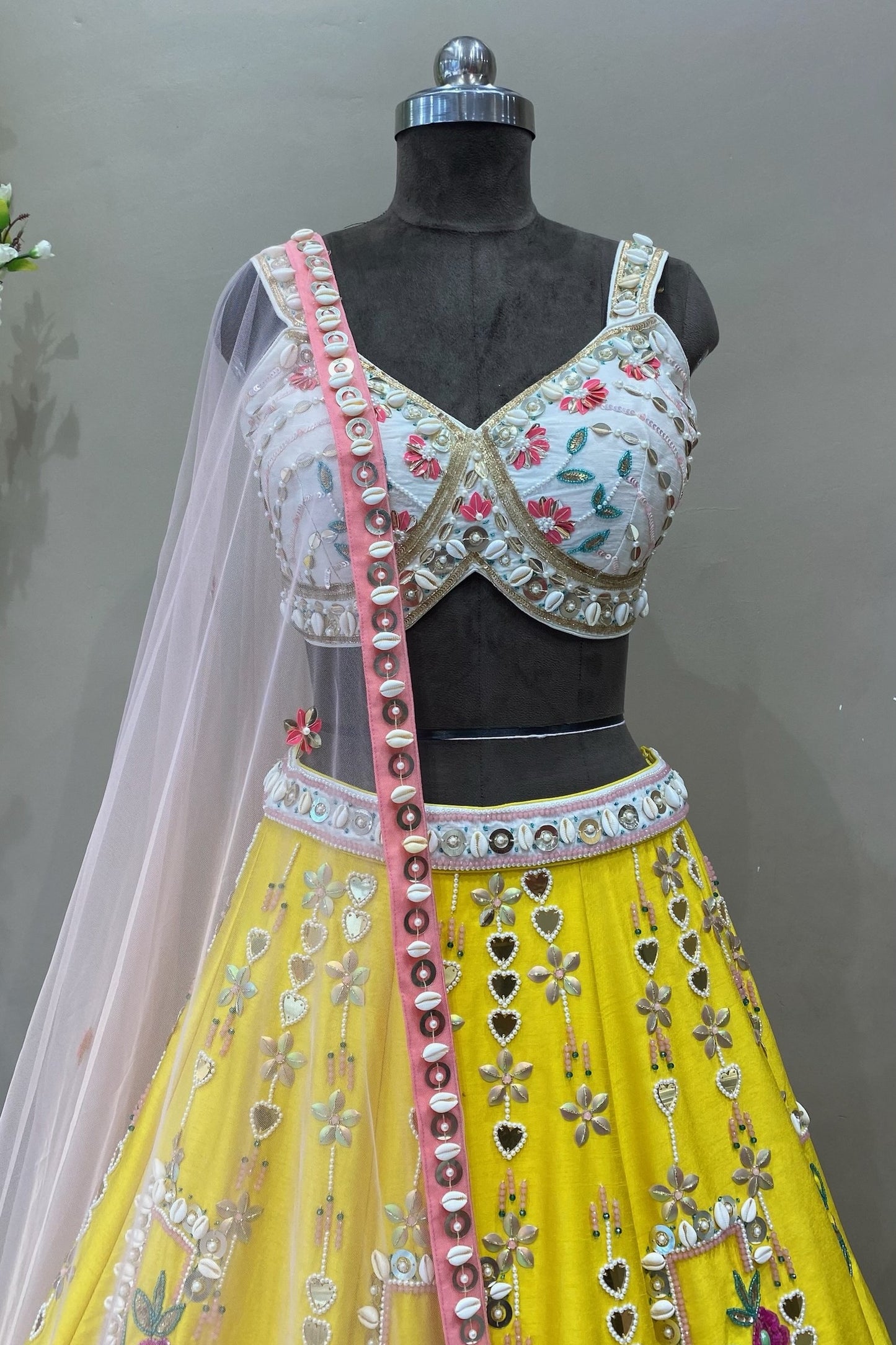 Carnival and Sangeet Theme Lehenga inspired by Designer PDP