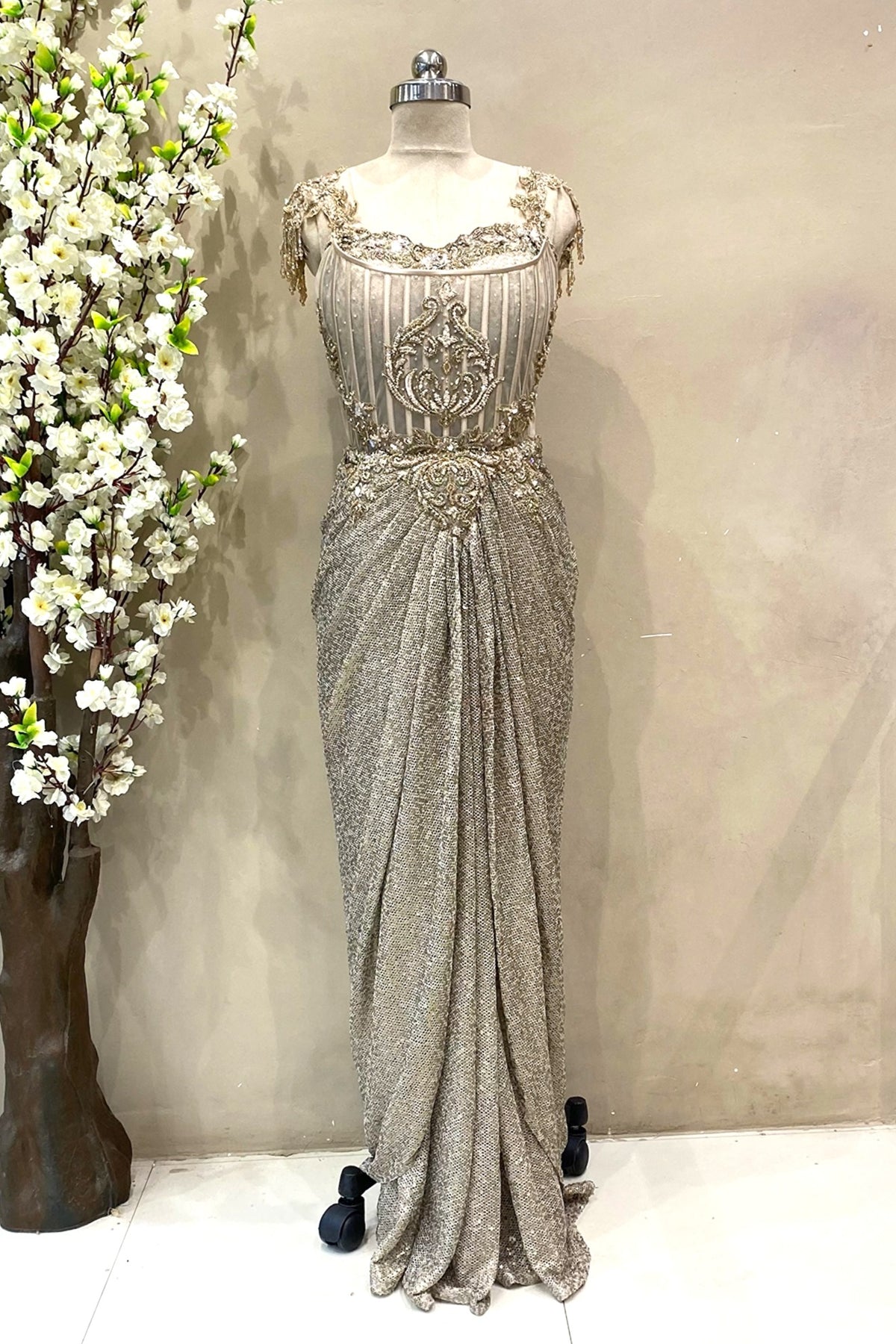 bridal fishcut gown, the one gown you must try for your sangeet